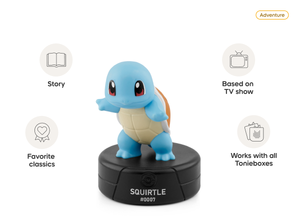 Pokémon Squirtle Tonie audio figurine from the adventure category, inspiring audio journeys and imaginative play