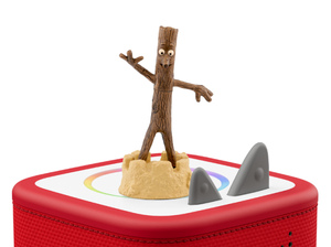 Julia Donaldson: Stick Man Tonie on a red Toniebox 2 ready to play audio stories and songs