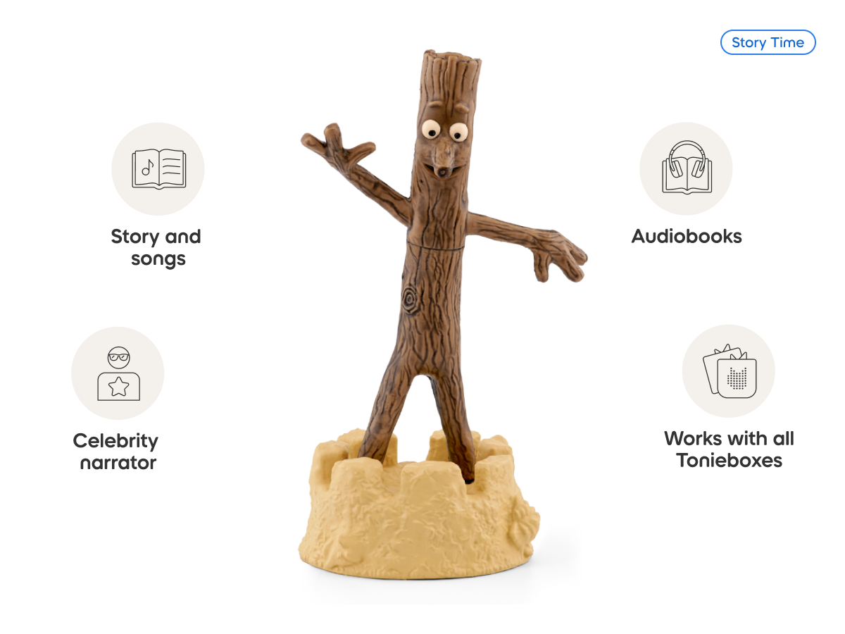 Julia Donaldson: Stick Man Tonie audio figurine, inspiring audio journeys and imaginative play