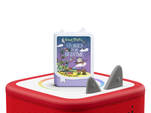 Enid Blyton: Stories for Bedtime Book Tonie on a red Toniebox 2 ready to play audio stories and songs