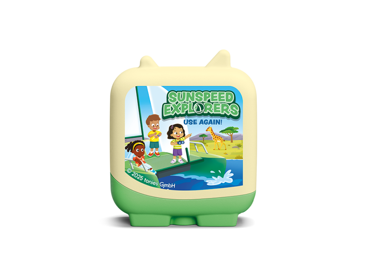 sunspeed explorers clever tonies ready to play audio stories and songs