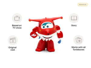 Super Wings: A World of Adventure Tonie audio figurine, inspiring audio journeys and imaginative play
