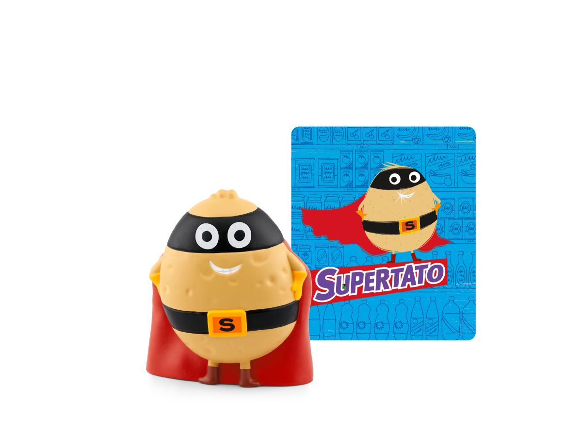 Supertato Tonie audio figurine with content illustration