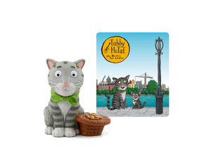 Tabby McTat Tonie audio figurine with content illustration