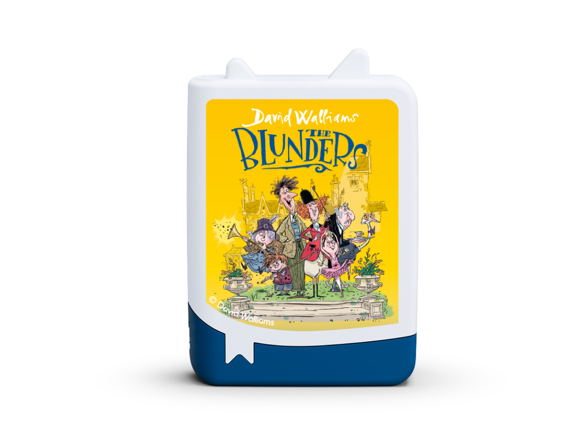 David Walliams: The Blunders Book Tonie audio figurine for the Toniebox, which plays audio content