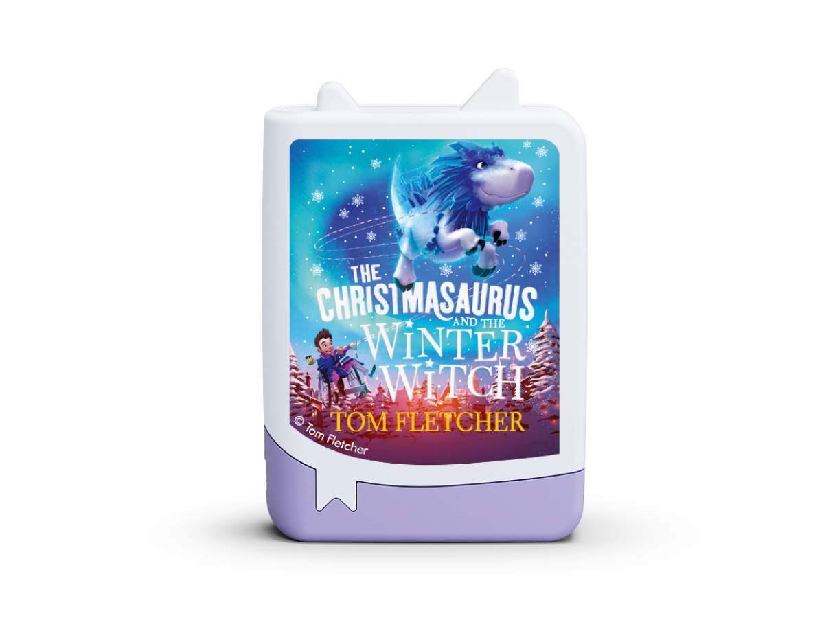 Tom Fletcher: The Christmasaurus and the Winter Witch Book Tonie audio figurine for the Toniebox, which plays audio content