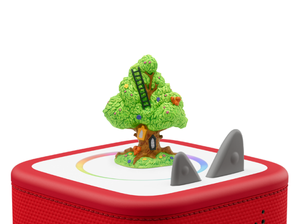 Magic Faraway Tree: The Enchanted Wood Tonie on a red Toniebox 2 ready to play audio stories and songs