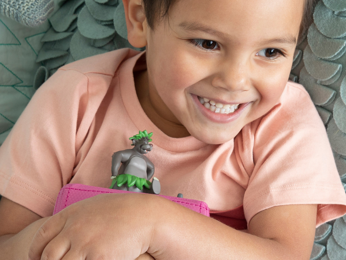 Child Playing With Disney The Jungle Book Tonie
