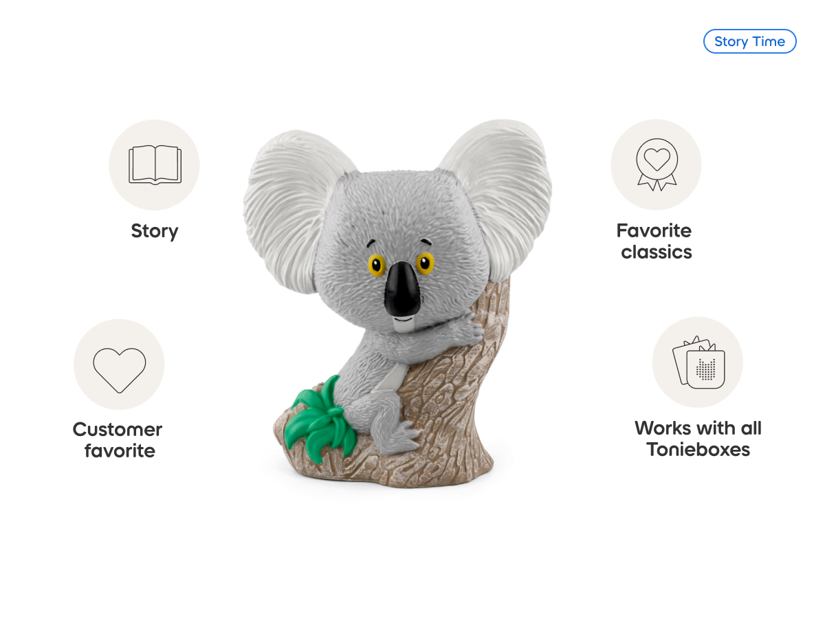 Rachel Bright Series-The Koala Who Could Tonie audio figurine from the story time category, inspiring audio journeys and imaginative play