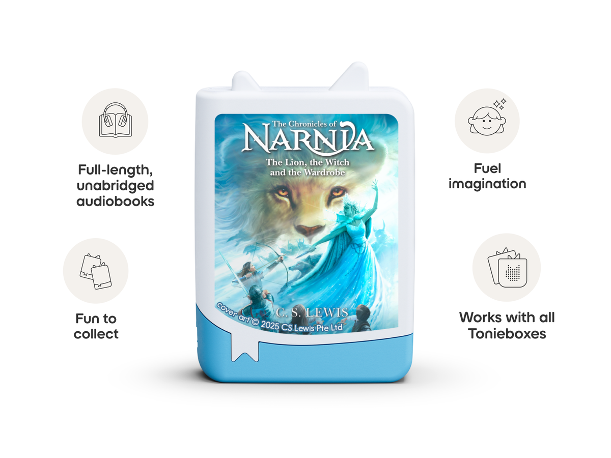 The Lion, the Witch and the Wardrobe Book Tonie work with all Tonieboxes and are full length unabridged audiobooks for kids