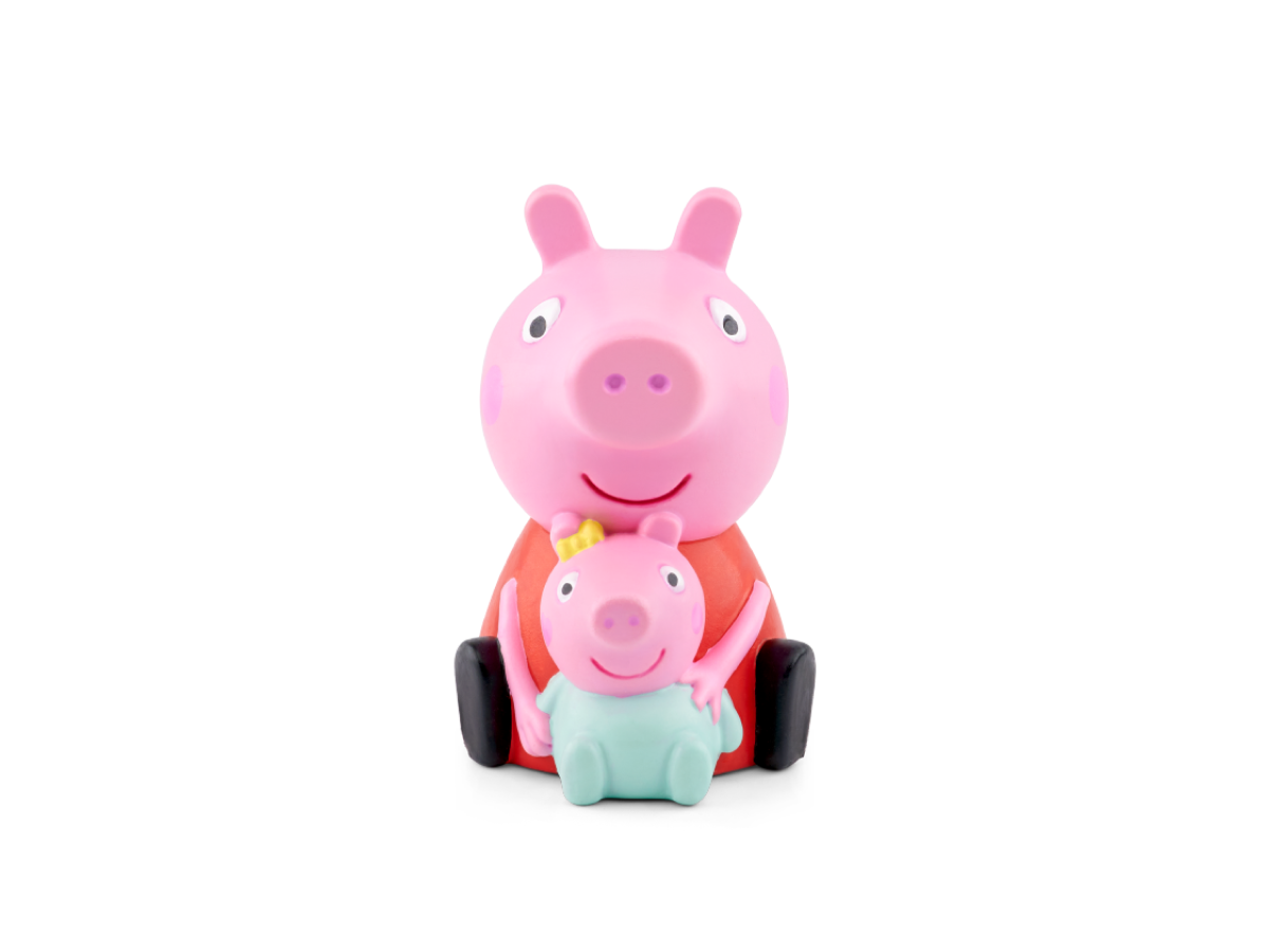 Peppa Pig- The New Baby Sister Tonie audio figurine for the Toniebox, which plays audio content