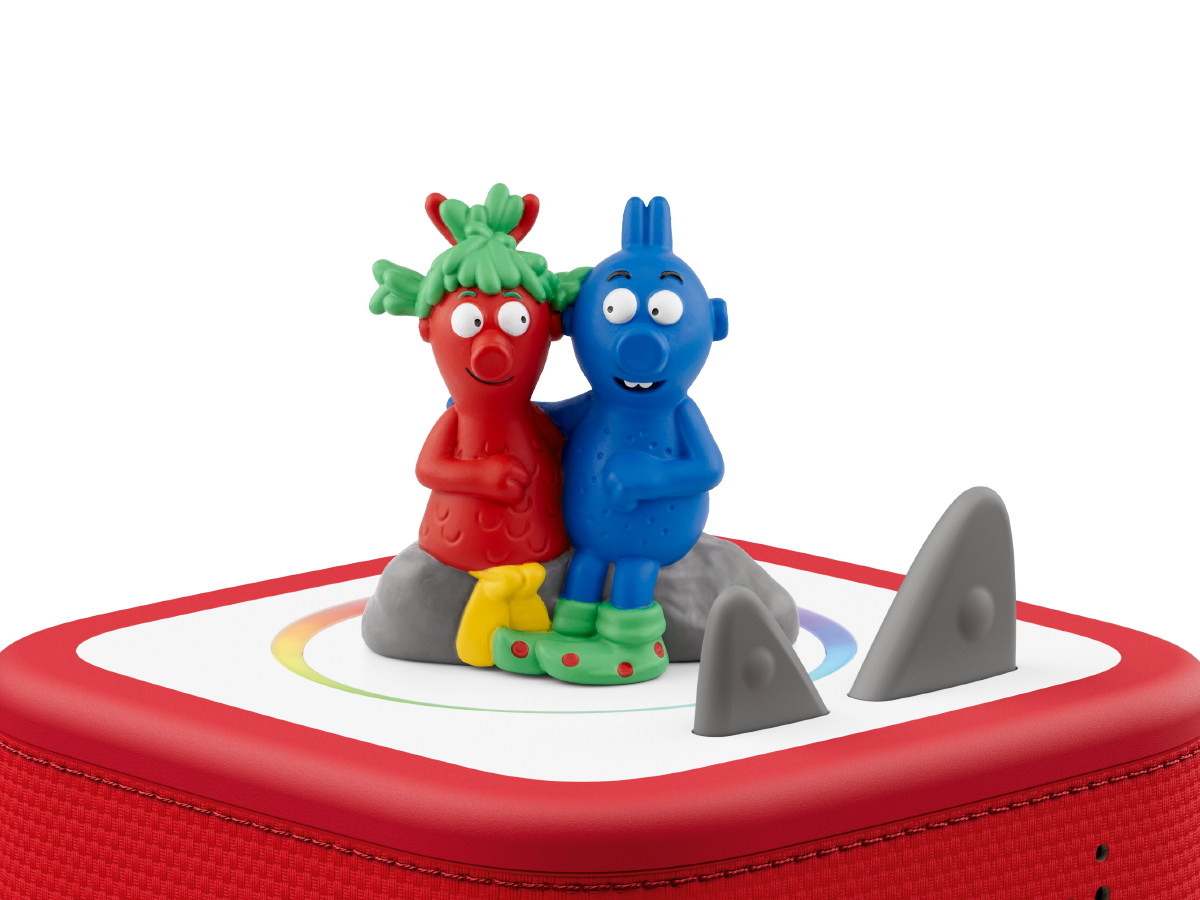 Julia Donaldson: The Smeds & The Smoos Tonie on a red Toniebox 2 ready to play audio stories and songs