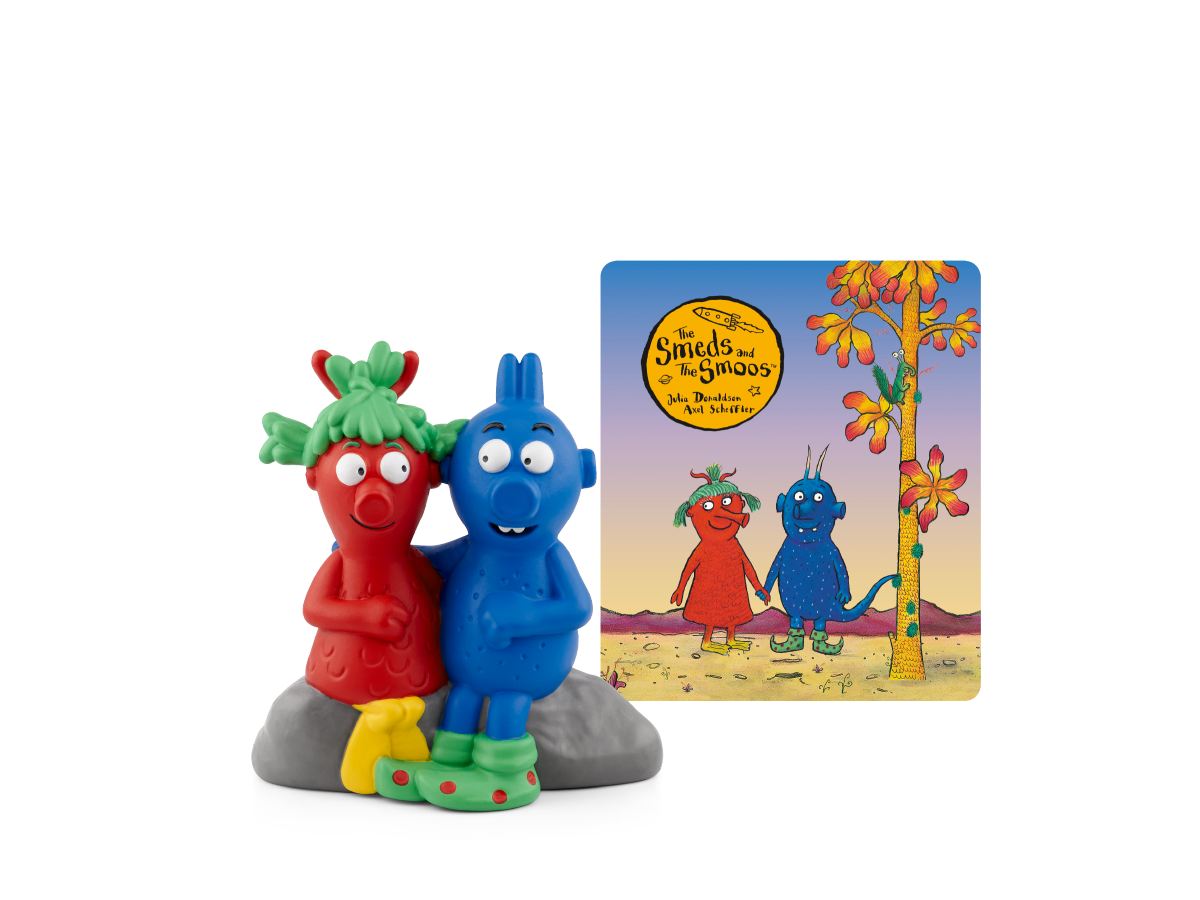 Julia Donaldson: The Smeds & The Smoos Tonie audio figurine with content illustration