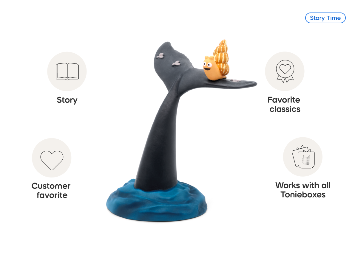 Julia Donaldson - The Snail and the Whale & The Smartest Giant in Town Tonie audio figurine from the story time category, inspiring audio journeys and imaginative play