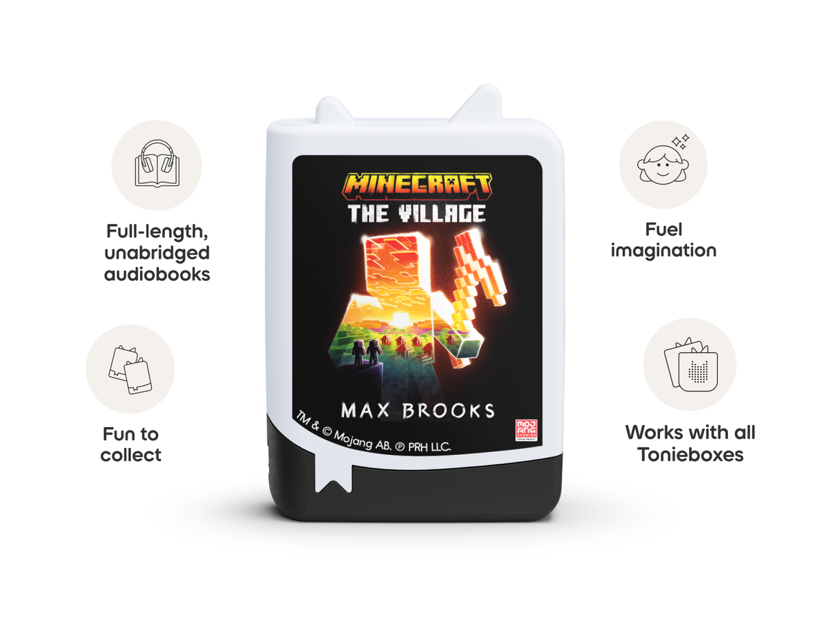 Minecraft The Village Book Tonie works with all Tonieboxes and are full length unabridged audiobooks for kids