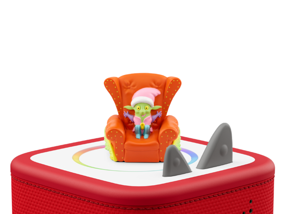 Enid Blyton- The Wishing Chair Tonie on a red Toniebox 2 ready to play audio stories and songs