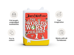 David Walliams: The Worlds Worst Children 1 Book Tonie audio figurine inspiring audio journeys and imaginative play