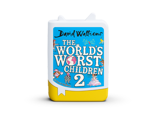 David Walliams: The Worlds Worst Children 2 Book Tonie audio figurine for the Toniebox, which plays audio content