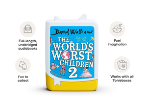 David Walliams: The Worlds Worst Children 2 Book Tonie audio figurine inspiring audio journeys and imaginative play