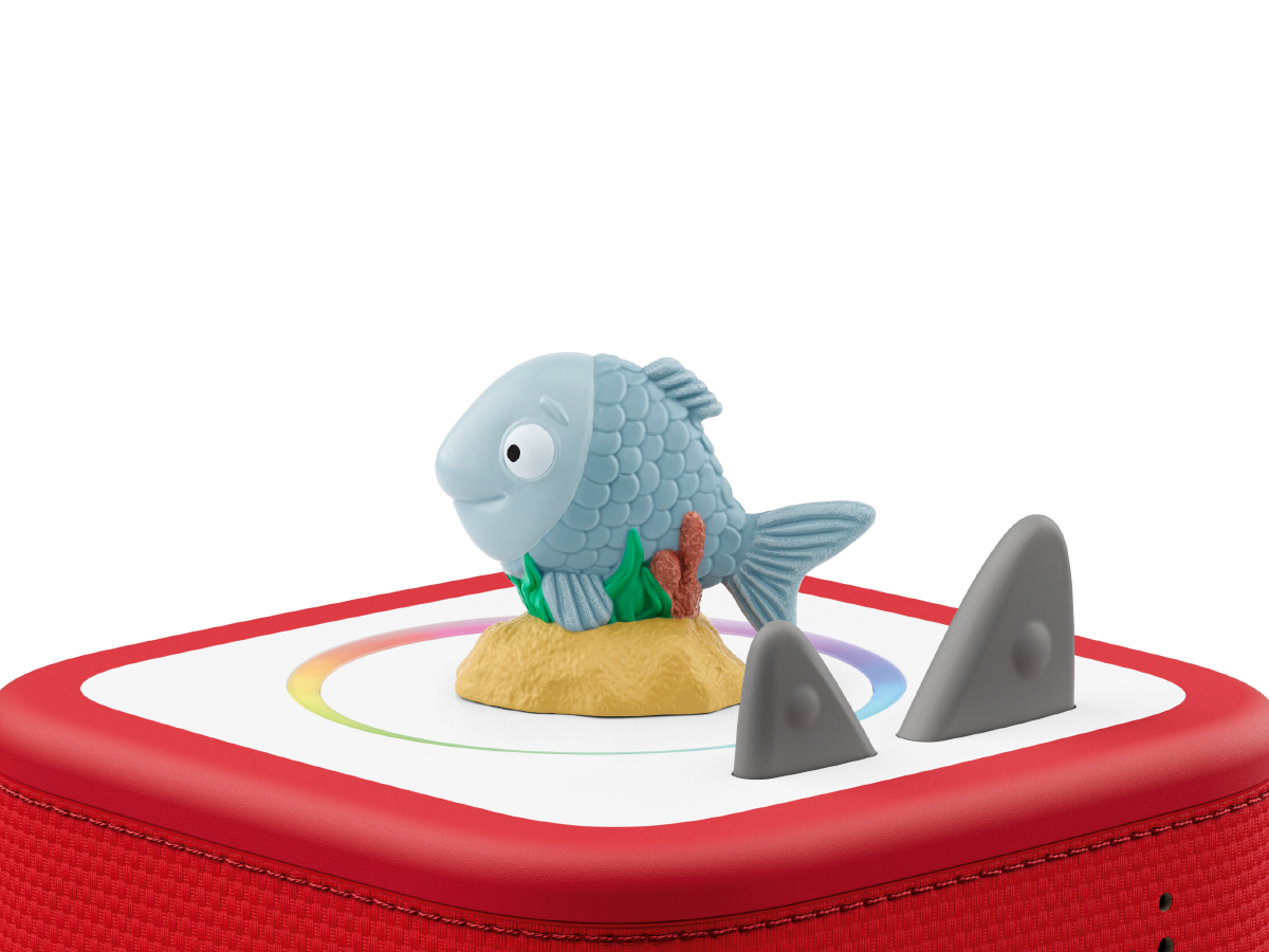Julia Donaldson: Tiddler Tonie on a red Toniebox 2 ready to play audio stories and songs