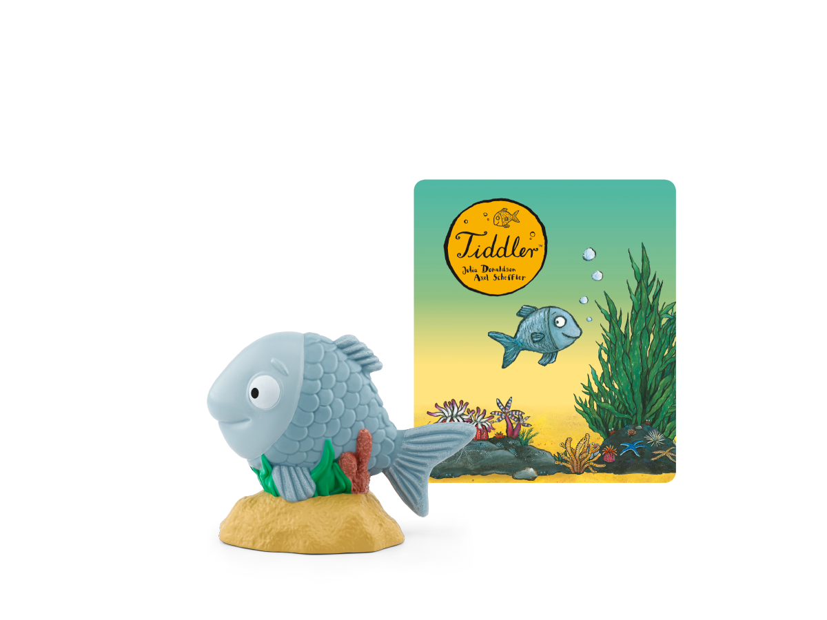 Julia Donaldson: Tiddler Tonie audio figurine with content illustration