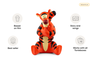 Disney Tigger Tonie audio figurine, inspiring audio journeys and imaginative play
