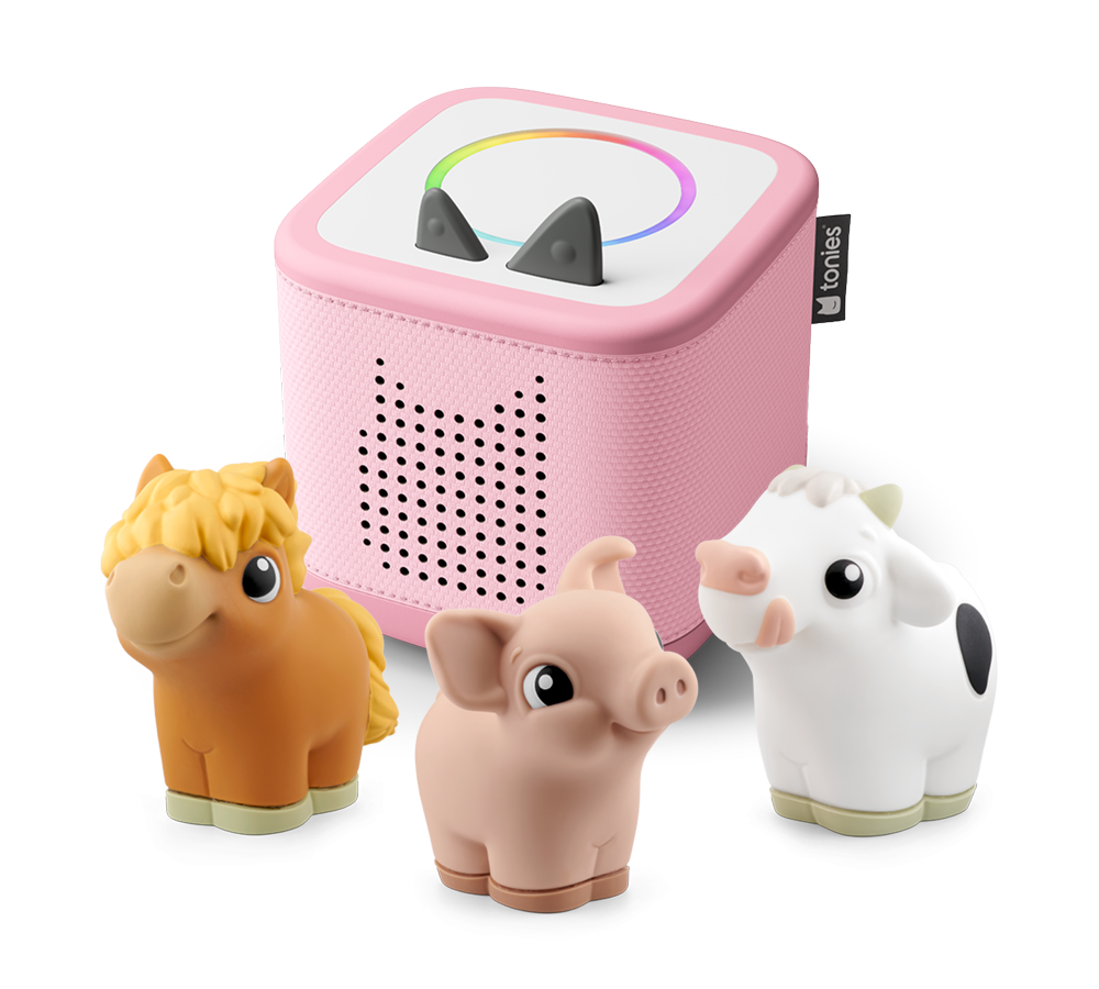 Cloud Pink Toniebox 2 My First Tonies® Farm Set Bundle | tonies