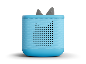 Blue Toniebox 2 on a white background