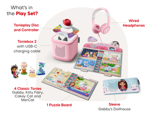 Toniebox 2 Gabby's Dollhouse Bundle - Cloud Pink