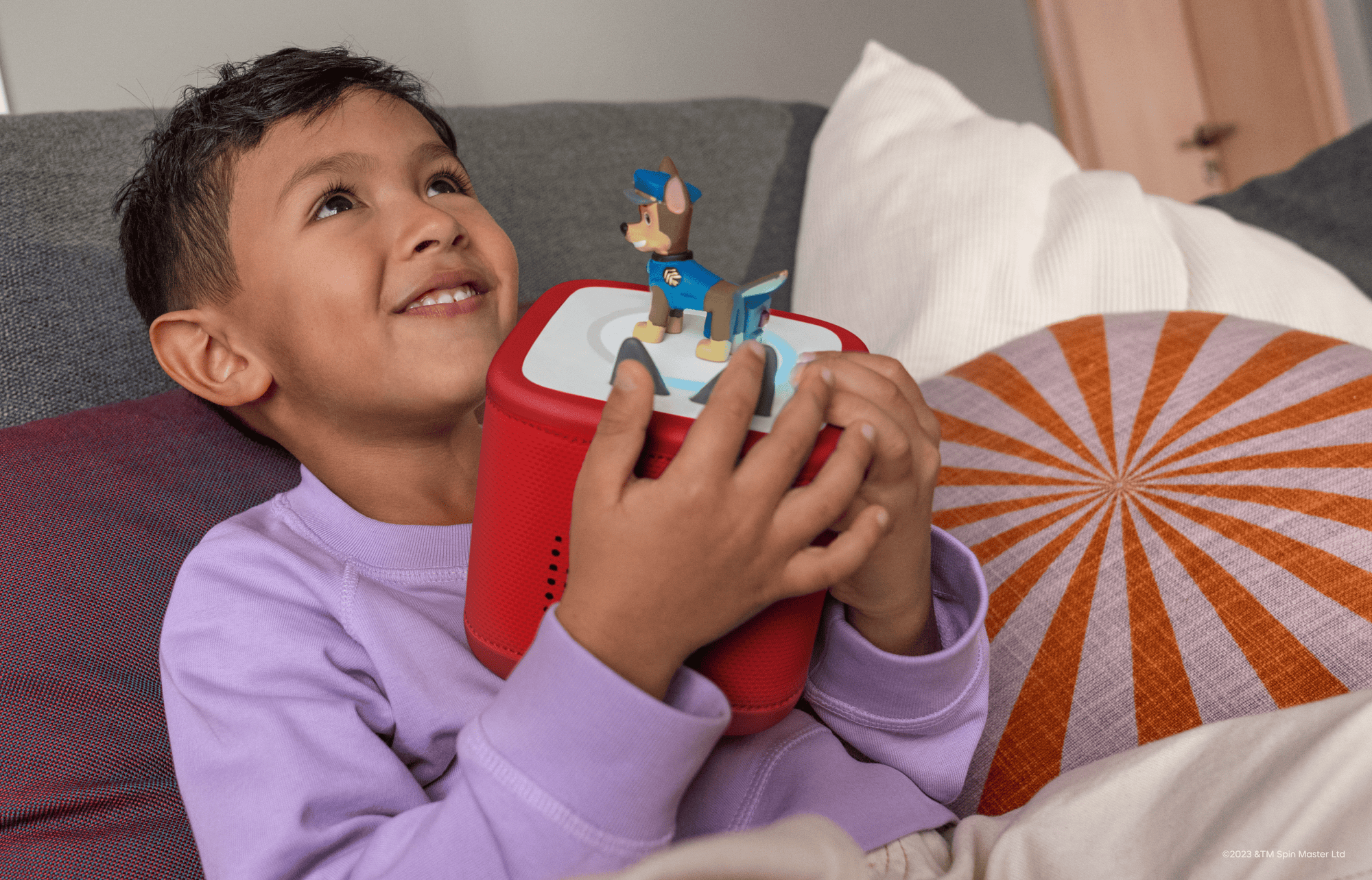 The smart audio system for children from 1+ years.