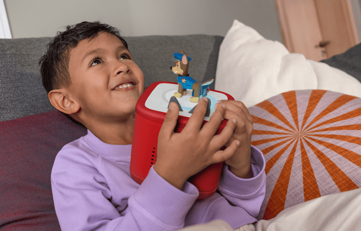 The smart audio system for children from 1+ years.