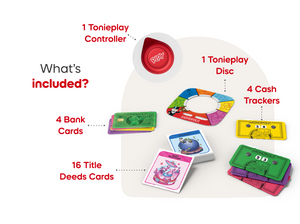 Tonieplay Monopoly Real Estate Rush Game & Controller
