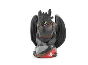 How to Train Your Dragon: Toothless Tonie audio figurine for the Toniebox, which plays audio content