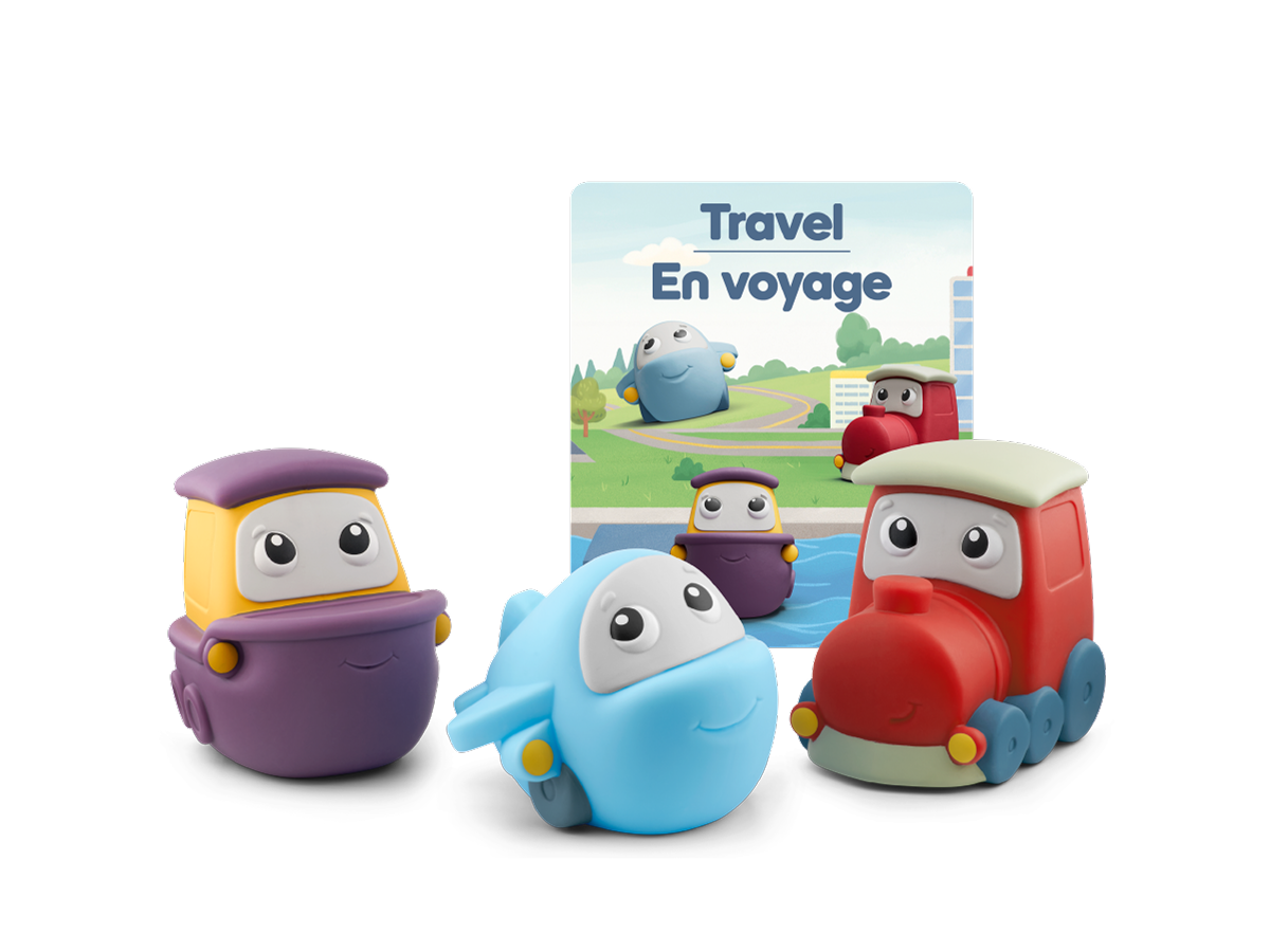 My First Tonie Set, including boat, plane, train and content card