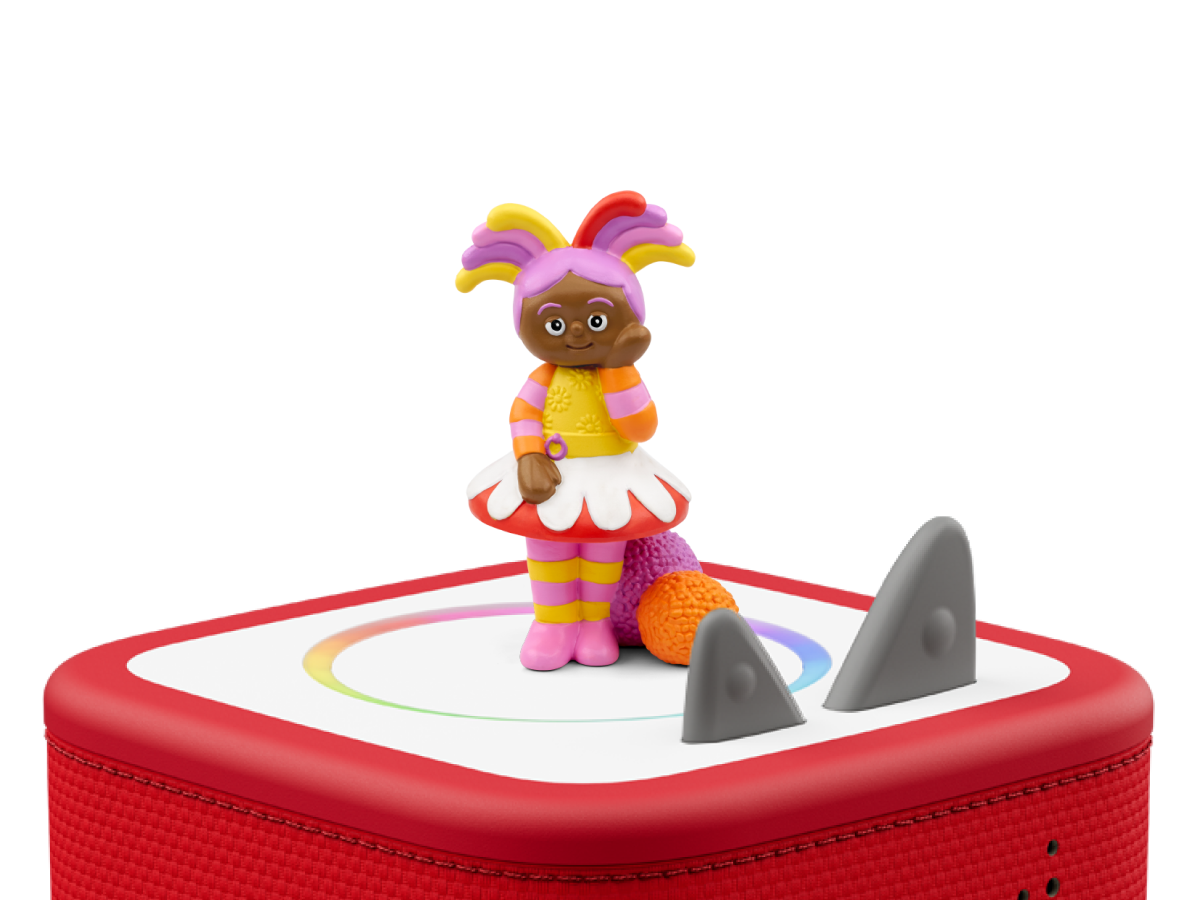 In The Night Garden-Bedtime with Upsy Daisy Tonie on a red Toniebox 2 ready to play audio stories and songs