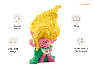 Trolls: Viva Tonie audio figurine, inspiring audio journeys and imaginative play