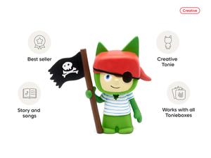 Pirate Creative-Tonie audio figurine from the creative category, inspiring audio journeys and imaginative play
