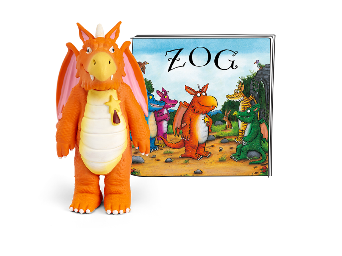 Julia Donaldson: Zog Tonie audio figurine with content illustration